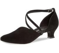 Diamant Donna Scarpe da Ballo 107-013-001, Standard & Latino, Nero, 44 EU