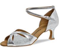 Diamant - Donne Scarpe da Ballo 141-077-463 - Argento - 5 cm Flare [UK 6,5]