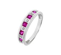 DIAMANT LETERNEL Anello argento Donna - Abbigliamento - Occasioni - Matrimonio - Per la madre della sposa - Scarpe e accessori - Gioielli DIAMANT LETERNEL 50