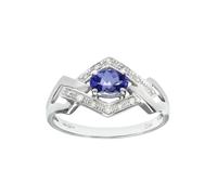 DIAMANT LETERNEL Anello argento Donna - Abbigliamento - Occasioni - Matrimonio - Per la madre della sposa - Scarpe e accessori - Gioielli DIAMANT LETERNEL 50