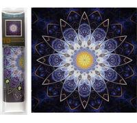 Diamant Painting 7D Mandala Blu 30x30cm