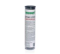 DIAMANT Quick Repair Stick 56 g - Impermeabile resina epossidica extra forte - Pasta epossidica per la riparazione rapida, stick epossidico in metallo freddo - pasta di riparazione universale
