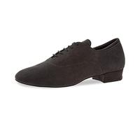 Diamant Scarpe da Ballo da Uomo 134-022-335 - Microfibra Nero - Tacco Standard 2,5 cm - Larghezza Normale - Made in Germany, Nero, 44 EU