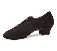 Diamant Scarpe da Ballo Uomo 163-224-577 - Camoscio/Mesh Nero - 4 cm Cuban - Taglia: UK 9,5