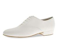 Diamant TANZSCHUHMANUFAKTUR 078-075-033-A, Scarpe da Ballo Uomo, Weiß, 43 1/3 EU