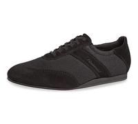 Diamant Uomo Ballo Sneakers 192-425-577-V - Scamosciata/Mesh Nero - 1,5 cm Tacco a Zeppa - VarioSpin Unico - Misura: UK 12