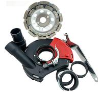 Aspirazione Polvere per Smerigliatrice Incl. Premium Diamante 125 MM