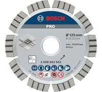 Bosch 2 608 602 652 Cemento 12,5 cm 2,22 cm 2,2 mm 1 pz 125 2608602652