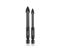diamante di mattoni, Set di punte for muratura in carburo di tungsteno da 3 mm a 12 mm for piastrelle in porcellana, cemento, vetro(6-8 MM)
