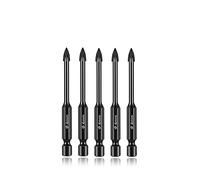 diamante di mattoni, Set di punte for muratura in carburo di tungsteno da 3 mm a 12 mm for piastrelle in porcellana, cemento, vetro(5PCS 4MM)