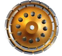 Diamante mola Piatto Dischi abrasivi Ø 230 mm Foro 22,23 mm 7 mm Doppio dente