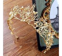 Diamante tiara vintage oro nozze per capelli da sposa accessori per capelli Dragonfly Tiara Girl Girl Rhinestone Tiara Crown Tiara
