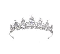 Diamante Tiara Zircone Fiore Principessa Tiara Sposa Corona Matrimonio Tiara Prom Party