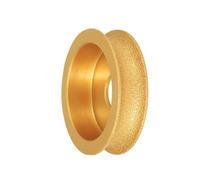 Diamanti brasati Ruota Abrasiva Graniti Marmo Bordo Ceramica Disco di Rettifica Angoli Grinder Strumento 10mm/15mm/20mm/25mm/30mm Marmo Pietra Bordo