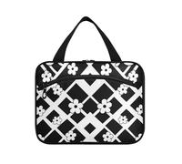 Diamanti Forme Fiori Hanging Bag per gli uomini con gancio, Designer Compact Cosmetic Organizer per mamma Trip cartera para maquillaje L