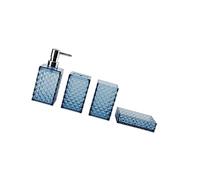 Diamanti Griglie Organizzatori Bagno Trasparenza Design Contenitore di Immagazzinaggio Decorativo Per Spazio Contemporaneo Diamanti Trasparente Modello Organizzatori Bagno