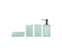 Diamanti Griglie Organizzatori Bagno Trasparenza Design Contenitore di Immagazzinaggio Decorativo Per Spazio Contemporaneo Diamanti Trasparente Modello Organizzatori Bagno