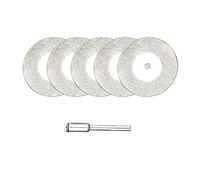 diamanti in ceramica, Confezione da 5 mini dischi abrasivi diamantati da taglio da 16-50 mm con mandrino(30mm)