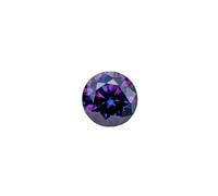 Diamanti multipli del laboratorio di colori di forma rotonda 3.0-4.5Mm delle pietre della moissanite per i regali di fabbricazione dei gioielli, NO GRA 3.5mm-0.2ct