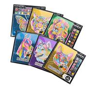 DIAMANTINY DIAMANTINY-96000 Level Up-Pop-Nice Group Creative Art, Diamond Painting Kit, 1 Mosaico Assortito a Sorpresa, Multicolore, 96000