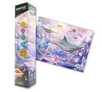 DIAMANTINY Artist - Medium 30x40 - Attività Crystal Art, Diamond Painting Kit, Delfini Sognanti