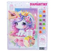 DIAMANTINY Design Art - Kawaii - Unicorno con Corona