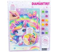 DIAMANTINY Design Art - Kawaii - Unicorno con Farfalle