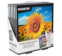 DIAMANTINY Level Up - CANVAS IV - Creative Art, Diamond Painting Kit crea il mosaico, 1 Quadro Tela Assortito a Sorpresa