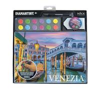 Diamantiny Level Up - Italia - Creative Art, Kit crea il Mosaico con i Numeri, Venezia