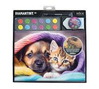 DIAMANTINY Level Up - Nice Group Creative Art, Diamond Painting Kit crea il mosaico, PETS, Best Friends
