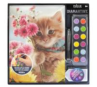 DIAMANTINY Level Up - Nice Group Creative Art, Diamond Painting Kit crea il mosaico, PETS, Kitten
