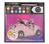 DIAMANTINY Level Up - Nice Group Creative Art, Diamond Painting Kit crea il mosaico, PETS, Princesses, Multicolor, 96122