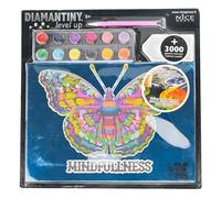DIAMANTINY Level Up - Nice Group Creative Art, Diamond Painting Kit crea il mosaico, POP, Farfalla
