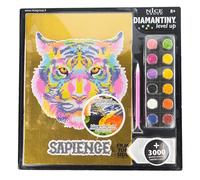 DIAMANTINY Level Up - Nice Group Creative Art, Diamond Painting Kit crea il mosaico, POP, Tigre