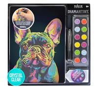 DIAMANTINY Level Up - Pop II - Nice Group Creative Art, Diamond Painting Kit, Crea Il Mosaico Bulldog