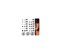 Diamday 15 Paia Orecchini Acciaio Chirurgico Donna Uomo Piercing Orecchio Orecchini Set Anallergici Orecchini Cerchio Piercing Helix Cartilagine Orecchino Piccoli Orecchini Cerchio Multi Piercings