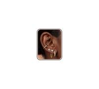 Diamday 5/7 Paia Orecchini Donna Argento Oro Set Orecchini Acciaio Chirurgico Piercing Orecchio Anallergici Orecchini Cerchio Argento Piccoli Orecchino Donna Piercing Helix Trago Conch