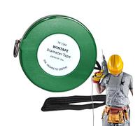 Diameter Tape Measure - /79in Circumference Imperial Ruler | Pi Metric Measuring Tool For Trees, Pipe, Cavi, Conduits, Cylindrical Objects & Professional DI Y Use