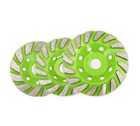 Diametro 100/115/125 mm Mola diamantata for pietra, mattoni, granito, cemento, disco for lucidatura, mola a tazza, utensili abrasivi(4.5inch 115mm,3pcs)