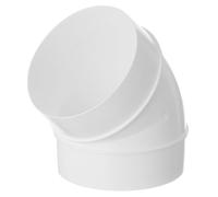 Diametro 100 mm, gomito a 45 gradi, tubo rotondo, tubo di ventilazione, adattatore