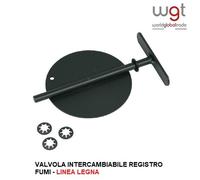 Diametro Ø160 Tubi e accessori scarico fumi per stufe a legna Serie Arredo 2 mm [EEK: A+++]