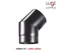 Diametro 180 Tubi Accessori Serie Arredo 2mm scarico fumi x stufe camini a legna