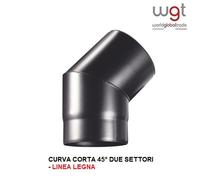 Diametro 180 Tubi Accessori Serie Arredo 2mm scarico fumi x stufe camini a legna