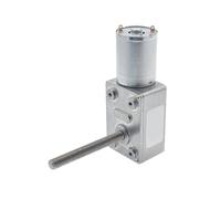 Diametro 6 mm, diametro 50, lunghezza filettatura, motore JGY370, autobloccante, ruota robusta, ingranaggio a vite senza fine, motoriduttore CC 24 V 12(12v Bracket Motor,150RPM)