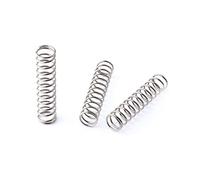 Diametro del filo della molla di compressione in acciaio inossidabile Diametro di tipo y ad assorbimento della molla a molla Y Sus Spring,OD 6mm,Lunghezza 30mm (10PCS)