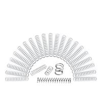 Diametro filo 0,2 mm Acciaio inossidabile Micro piccola molla di compressione diametro esterno mm/2,5 mm/3 mm/4 Lunghezza 5-50 10 pezzi per utensili manuali, dispositivi auto(15mm,2.5MM_0.2MM)
