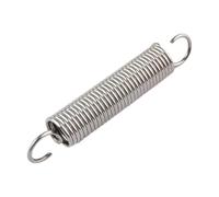 Diametro filo 0,6 mm, 0,7 mm, molla di tensione a gancio tipo S in acciaio inossidabile 304, molla di ritorno elicoidale cilindrica,0,6x5x90mm (5 pezzi)