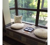 Diametro In Tessuto Paglia Eco-compatibile Artigianale. Tappetino Da Pavimento