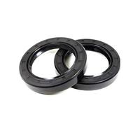 Diametro interno 32 mm, altezza 5/7/8/10/12 mm, guarnizione dell'olio in gomma nitrilica NBR Tc, guarnizione dell'albero a doppio labbro con molla,Come mostrato,32x52x8mm, 2 pezzi