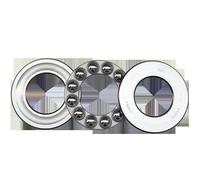 Diametro Interno Del Tipo Di Spinta Della Superficie Terminale Della Sfera Di Spinta Diametro Interno 10 12 15 17 20 25 30 Mm Tavola Rotante Con Cuscinetto A Pressione Piccolo(51200 (10X26X11))